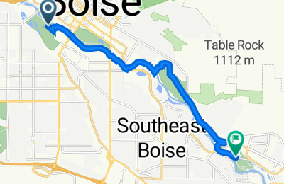 Route in der Bikemap App öffnen