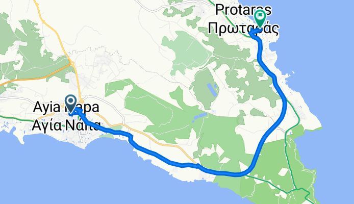 Odyssea Elyti, Ayia Napa to Paralimni
