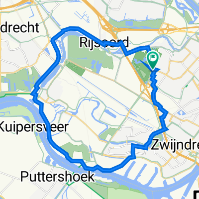 Vlasakker 14, Hendrik-Ido-Ambacht naar Vlasakker 12, Hendrik-Ido-Ambacht