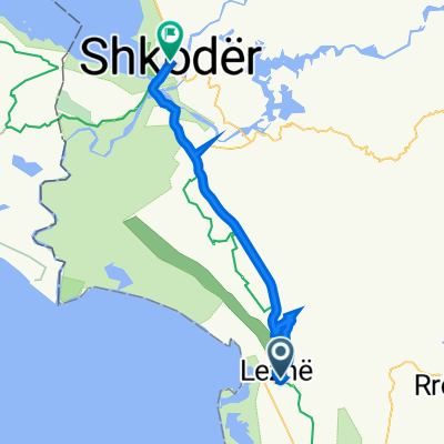 Lezhë, Lezhë to Sheshi Demokracia, Shkodër
