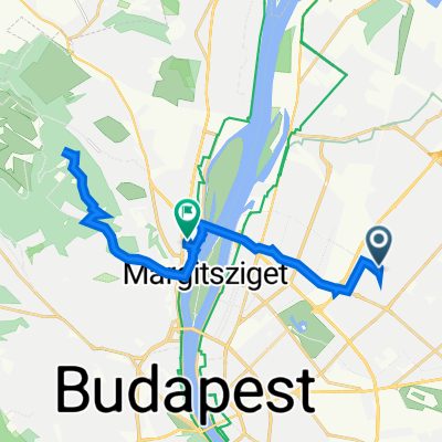 Szatmár utca 71., Budapest to Fényes Adolf utca 24., Budapest