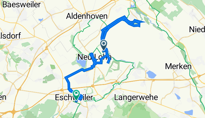 Eschweiler nach Moltkestraße 53, Eschweiler