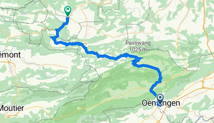 Oensingen nach Laufen