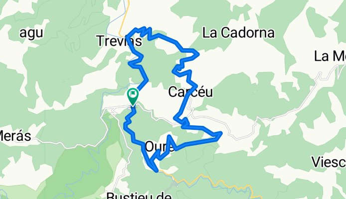 Brieves-Ore-La Trapa-Trevías-Brieves CLONED FROM ROUTE 1322665