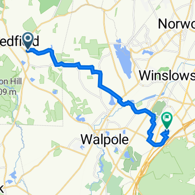 7 Philip St, Medfield to 3110 Cricket Ln, Walpole