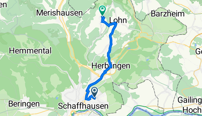 In Gruben 22, Schaffhausen nach Dorfstrasse 31, Büttenhardt