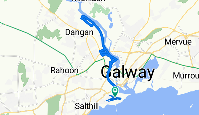 Route to Fairhill Road Upper 3, The Claddagh