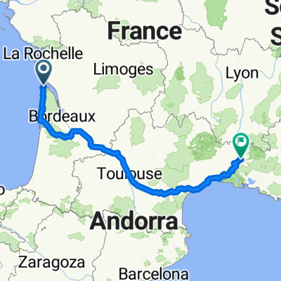Avigonon - Soulac (mit Camarque)