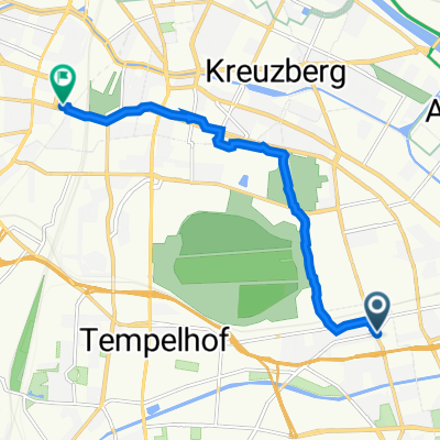 Hermannstraße 147, Berlin nach Bülowstraße 48, Berlin
