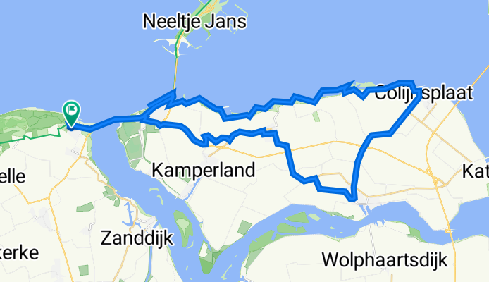 Oosterschelde - Kamperland Tour
