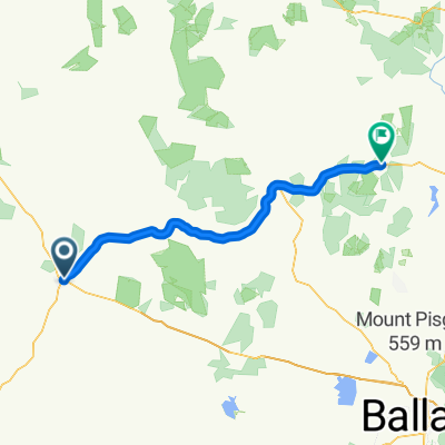 Stage 4 Tour Down Under (mock course) Ararat to Maryborough