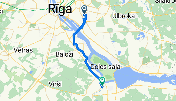 Pildas iela 43, Rīga до V6 19 k-7, Ķekava