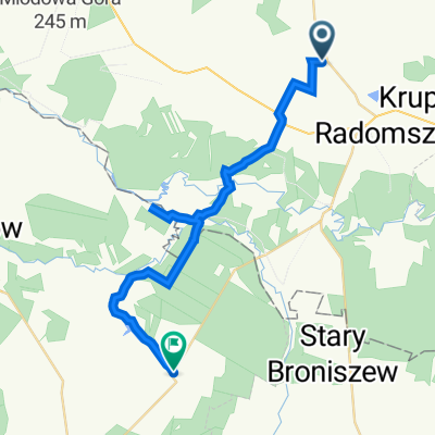 Słoneczna 69, Dubidze do Szkolna 1–2, Miedźno