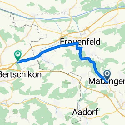 Frauenfelderstrasse 10, Matzingen nach Hauptstrasse, Gundetswil