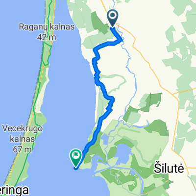 Lingiai, Dercekliai to Ventė