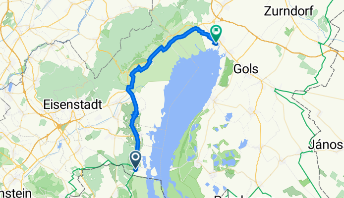 Hauptstraße 126, Mörbisch am See nach Seestraße 68, Neusiedl am See