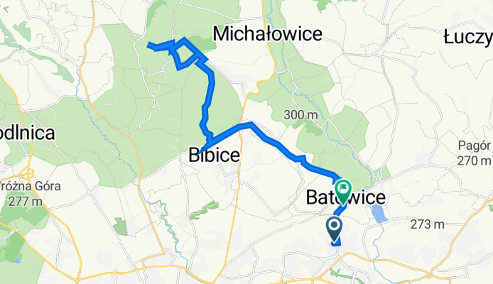 Bitwy nad Bzurą 26a, Kraków do Batowice