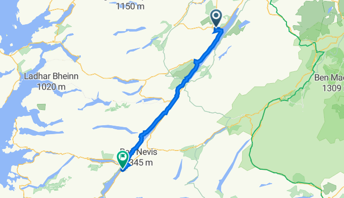 Kordonan, Inverness to Fassifern Road, Fort William
