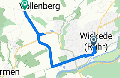 Route in der Bikemap App öffnen