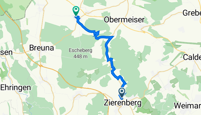 Am Galgenköppel 2C, Zierenberg nach An der Steinklippe 1, Breuna