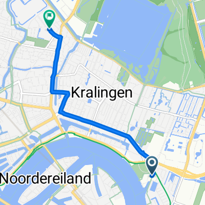 Watertorenweg 101, Rotterdam naar Rusthoflaan 40–54, Rotterdam