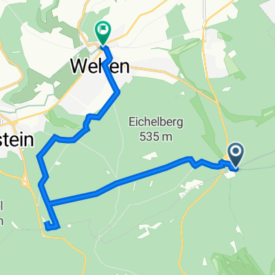 B417 1, Wiesbaden nach Im Hängl 10, Taunusstein