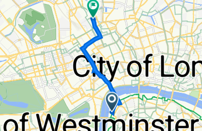 Route in der Bikemap App öffnen