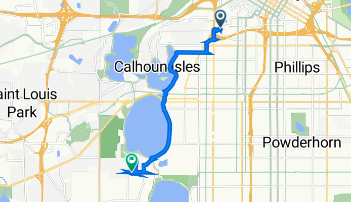 Clifton Avenue 416, Minneapolis to Washburn Avenue South 4001, Minneapolis