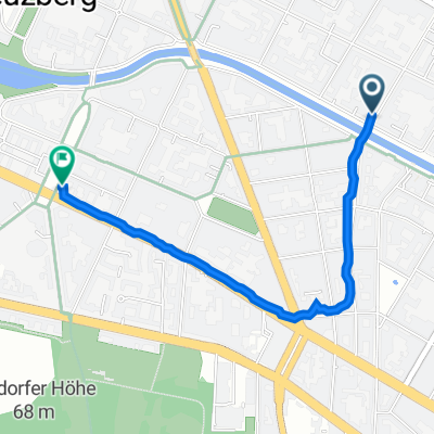 Ohlauer Straße 44, Berlin nach Grimmstraße 17, Berlin