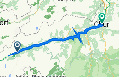 Route in der Bikemap App öffnen