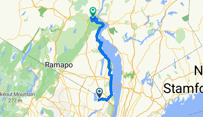 42 to bear mountain=53.5 km one way