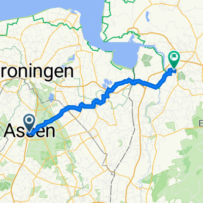 Weiersstraat 16, Assen nach Georgstraße 4, Leer (Ostfriesland)