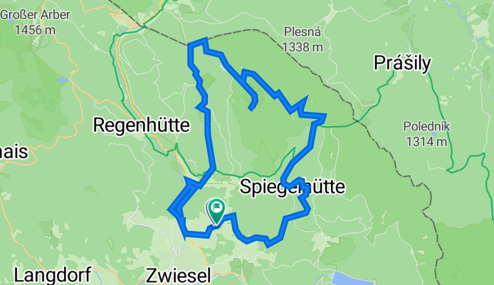 Zwieselauer Straße 1, Lindberg nach Schulweg 4, Lindberg