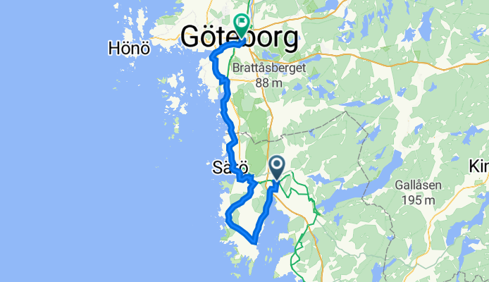 Södra Torggatan 14 nach Stora Nygatan 1