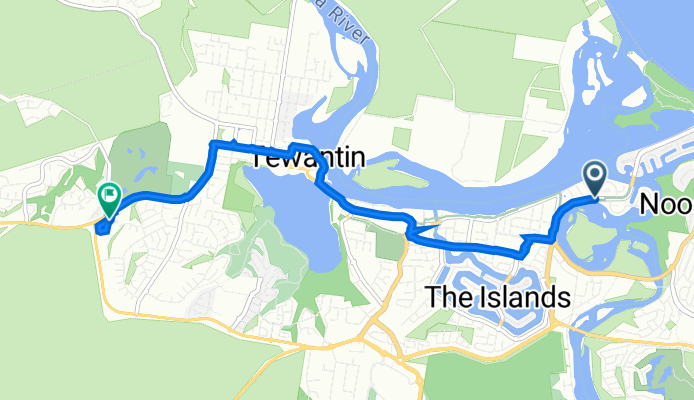 Noosa Pde, Noosaville to 141 Cooroy Noosa Rd, Tewantin