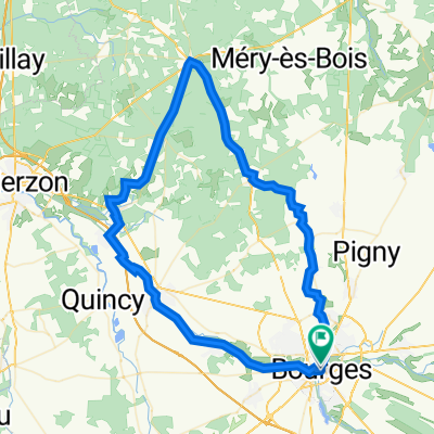 Bourges A/R via Vouzeron