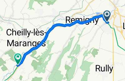 Route in der Bikemap App öffnen