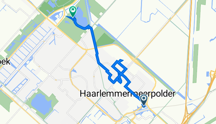Planeetbaan 2, Hoofddorp to Hoofddorp