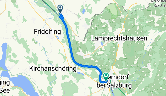 Weilhartstraße 24, St. Pantaleon nach Rupertiweg 4A, Oberndorf