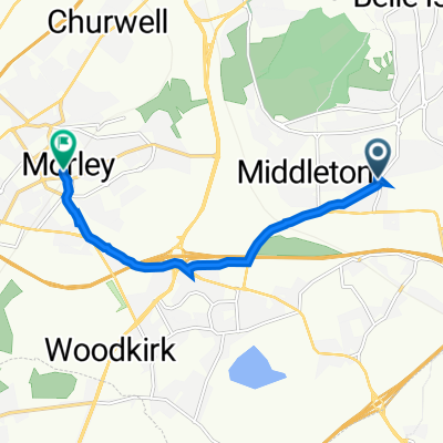 15 Brandling Crescent, Leeds to 127 Queen St, Leeds