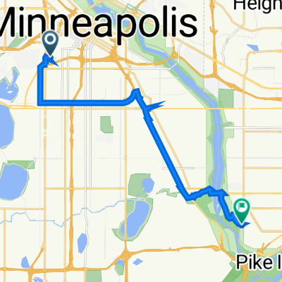 Clifton Avenue 416, Minneapolis to Itasca Avenue 2086, Saint Paul