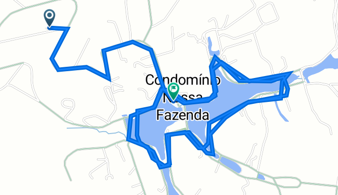 Rua dos Bouganviles, 812, Esmeraldas a Rua Jacarandás, 140, Esmeraldas