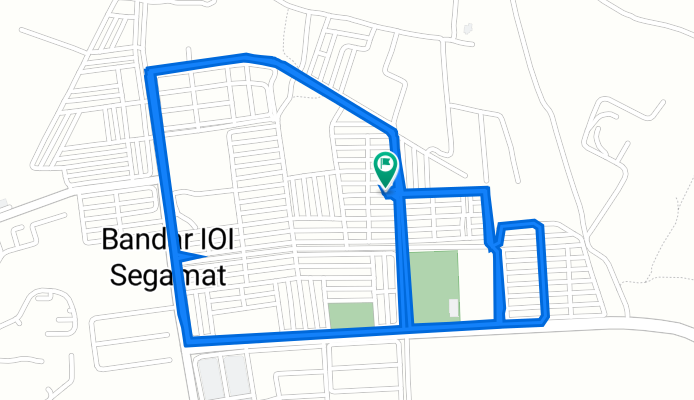 30, Jalan Putra 1/26, Segamat to 30, Jalan Putra 1/26, Segamat