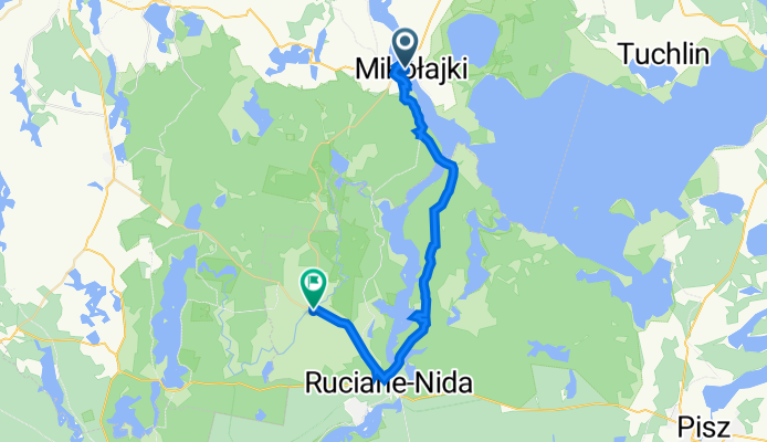 Kowalska, Mikołajki do Ukta 50, Ruciane-Nida