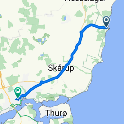 Lundeborg (Svendborg Kommune), Hesselager to Svendborg