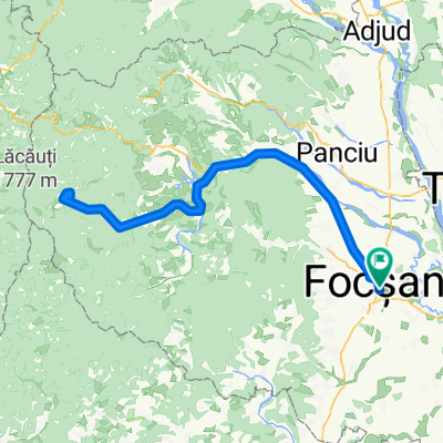 Focsani - Vidra - Naruja - Herastrau - L. Negru si retur