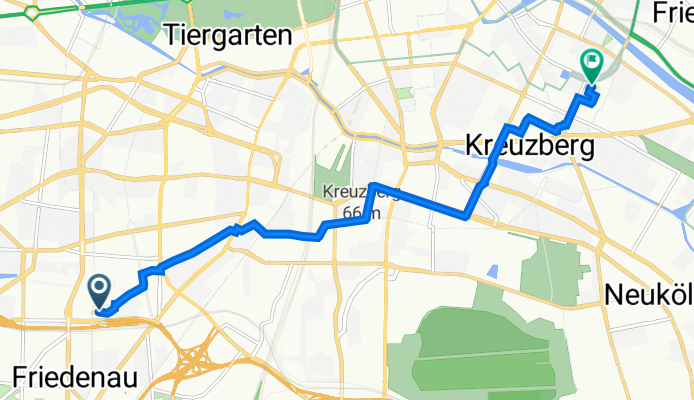 Durlacher Straße 13, Berlin nach Friedrichshain-Kreuzberg, Berlin