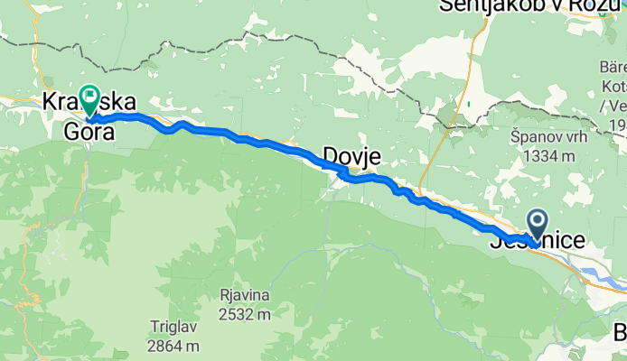 jesenice - kranjska gora