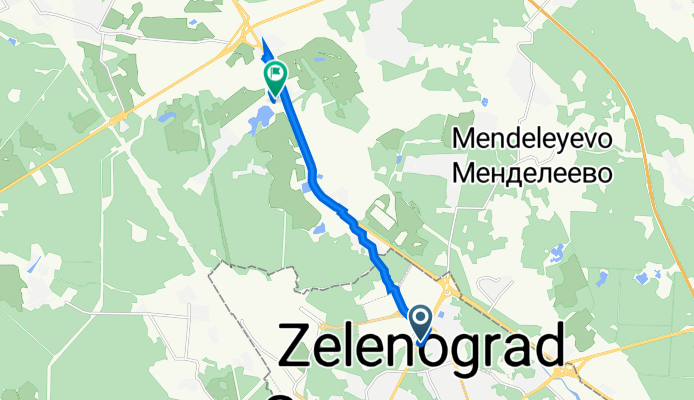 Зеленоград улица, К200Г, Москва до Деревня Дурыкино, 42В, Солнечногорский район