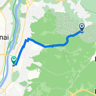 Viršupio Sodų 2-oji g. 3, Vilnius to Antakalnio g. 33, Vilnius